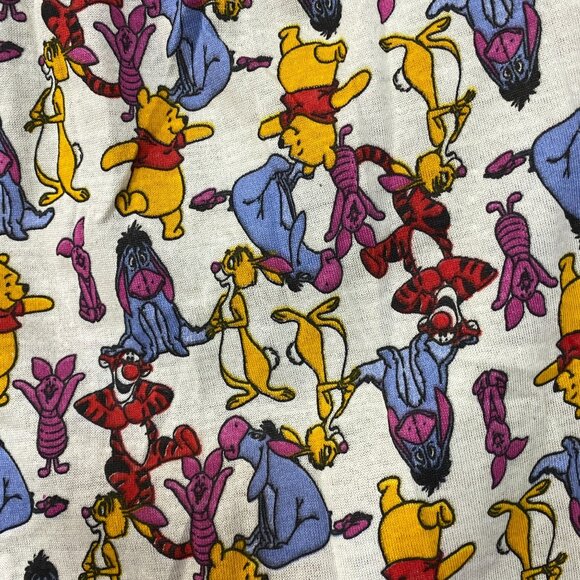 Disney Winnie The Pooh and Friends Yellow Lounge Pajama Pants 1XL - Picture 2 of 4